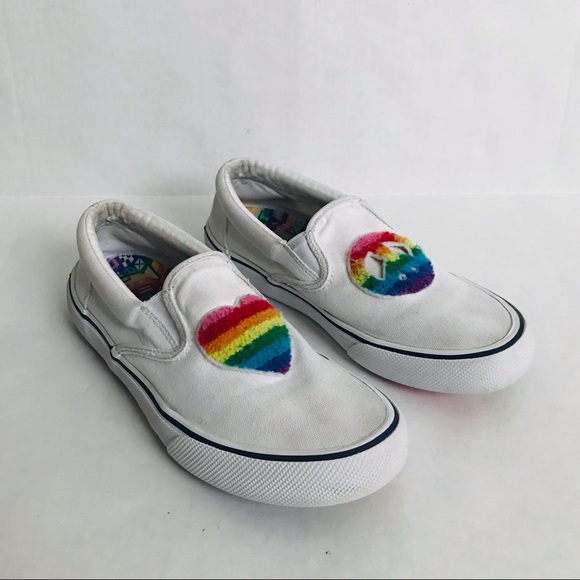 Sperry Top-Sider Striper II Slip On Pride Shoes (Unisex) - Picture 3 of 9